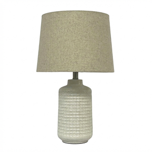 Washed Terracotta Modern Textured LED Eco-friendly Electric <b>Table</b> Lamp Bedside Living Room <b>Dining</b> Entryway - Product Image 1