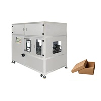 Goldtec Aircraft Carton Máquina plegadora automática Bandeja de alta eficiencia Caja anterior Máquina formadora plegable