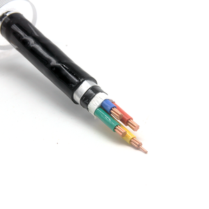 VV VLV PVC <b>Power</b> <b>Cable</b> 0.6/1kV Copper Aluminum Conductor XLPE Insulated 3 Core 4 Core Coaxial <b>Cable</b> Approved for Factory - Product Image 1