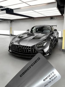 Film de protection de carrosserie automobile en vinyle auto-adhésif de haute qualité, effet métal liquide, résistant aux rayures - Product Image 2