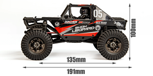 UDIRC UCX2405PRO 1/24 4WD Brushless RC Rock Crawler 4WS Direction assistée Transmission 3 vitesses RTR Snow Leopard Mini <span class=keywords><strong>Camion</strong></span> tout-terrain - Product Image 3