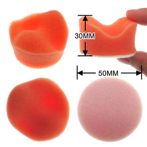 Set di 9 Tamponi Lucidanti in <span class=keywords><strong>Spugna</strong></span> con Velcro da 2 Pollici, Kit di Tamponi in Schiuma Arancione per <span class=keywords><strong>Lucidatura</strong></span> e Ceratura <span class=keywords><strong>Auto</strong></span> - Product Image 2