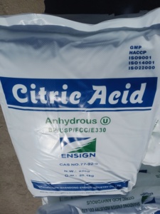กรดซิตริกยี่ห้อ ENSIGN แบบโมโนไฮเดรต / กรดซิตริกไร้น้ำ เกรดอาหาร / เกรดอุตสาหกรรม - Product Image 2