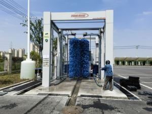 핫 세일 채널 버스 세차기 급행 모드 교통량이 많은 차고를위한 3 분 빠른 세척 - Product Image 6