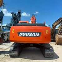 Machinerie de construction d'occasion, excavatrice sur chenilles Doosan DH225 d'origine, prix d'origine japonais bon marché