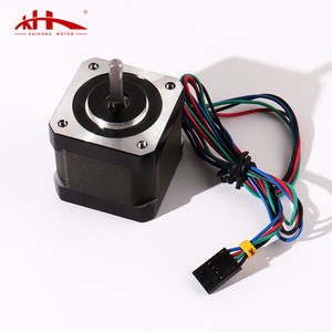 มอเตอร์สเต็ปเปอร์ Kaihong Hybrid 1.8/0.9 องศา 42x42x40 มม. 2 เฟส <span class=keywords><strong>Nema</strong></span> 17 สำหรับเครื่องพิมพ์ 3 มิติ 24V แรงบิด 0.4 นิวตันเมตร กระแสไฟ 1.3 แอมป์ ระยะแกน 40 มม. - Product Image 3