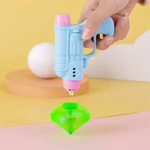 Nouveaux enfants drôles LED pistolets jouets <span class=keywords><strong>Spinner</strong></span> avec <span class=keywords><strong>lanceur</strong></span> rebond <span class=keywords><strong>toupie</strong></span> Fidget Toys ZA38 - Product Image 6
