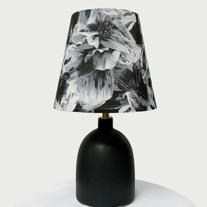 Table Lamp With British Liberty Fabric Shade Black Base E27 LED Home <b>Decor</b> <b>Lighting</b> - Product Image 3