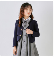 Uniforme scolaire Style britannique école primaire étudiant classe uniforme enfants uniforme printemps filles école veste garçons robe manteau