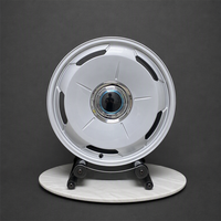Jantes en alliage forgé sur mesure, 1 pièce, argentées, pleine face, Aero Disc, 20, 21, 22 pouces, 5x112, 5x114.3, 5x120 pour Mercedes Maybach Classe S
