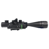 Lunette de visée à point rouge 6-24x50, viseur laser, éclairage rouge/vert, lunette de chasse, lunette optique, lampe torche, viseur reflex, lunette de visée 20 mm