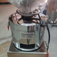 Machine à broyer et à fabriquer la pâte d'arachide et le tahini HORUS 160L 100L, machine à beurre de noix, équipement commercial