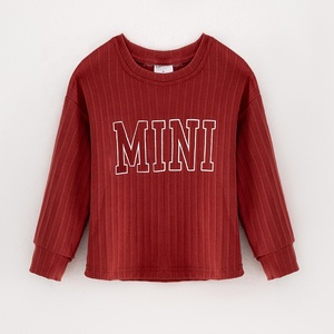 MAMA-Camiseta de manga larga para bebés y niños pequeños, camiseta de manga larga acanalada, ropa a juego para mamá y yo, lista para enviar - Product Image 3