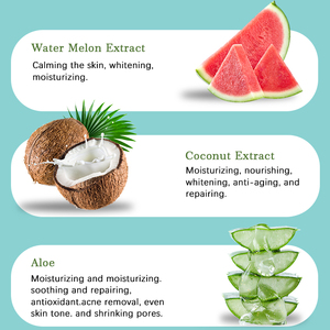 علامة خاصة تونر للوجه تفتيح مرطب منعش للعناية بالبشرة مكونات تفتيح البطيخ - Product Image 4