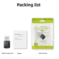 Kartu Jaringan Nirkabel USB Wifi Adapter Portabel Wifi 6 AX900 BT5.4 Tanpa Driver untuk PC