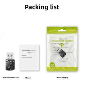 <span class=keywords><strong>Carte</strong></span> réseau sans fil portable Wifi 6 AX900 BT5.4 sans pilote, adaptateur Wifi USB <span class=keywords><strong>pour</strong></span> <span class=keywords><strong>PC</strong></span> - Product Image 6