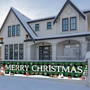 Décorations d'intérieur et d'extérieur de bonne qualité, bannière d'impression, longue bannière joyeux Noël pour les paramètres du festival - Product Image 2