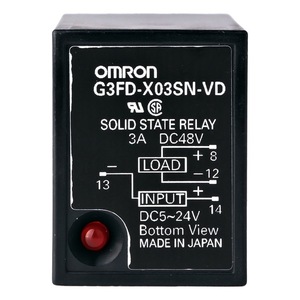  โซลิดสเตตรีเลย์ G3FD-X03SN-VD 3A DC48V อินพุต DC5-24V ระบบอัตโนมัติทางอุตสาหกรรมผลิตในประเทศญี่ปุ่น - Product Image 1