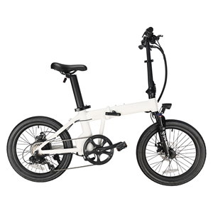 Bicicleta Eléctrica de 20 Pulgadas, Aleación de Aluminio, Batería de Litio de 350W, Motor sin Escobillas, Ligera, Plegable, Urbana, para Desplazamientos, con 7 Velocidades <span class=keywords><strong>Shimano</strong></span> - Product Image 2