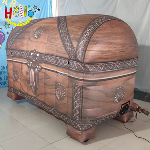 पाइरेट थीम शो इवेंट विज्ञापन के लिए अनुकूलित <span class=keywords><strong>inflatable</strong></span> खजाने के लिए एयर उज़्ड बॉक्स मॉडल - Product Image 3