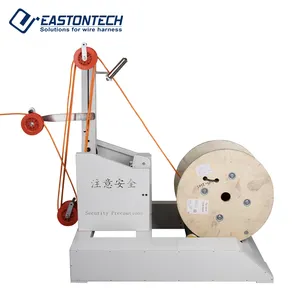 EW-14A Automatic 200Kgs Loading Weight Wire Spool Bobbin Cable Drum Unwinder Wire Coil Prefeeder Feeding Machine