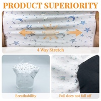 Lots de tissus en élasthanne nylon stretch imprimé pailleté métallisé pour maillots de bain, bikinis, danse et spectacles