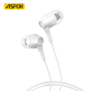 Tai nghe dây ASPOR A202 giá sỉ rẻ, 3.5mm, có hộp, kiểu đeo trong tai, rảnh tay, tai nghe 3.5mm, âm thanh vòm thông minh - Product Image 4