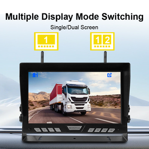 10. Inch Monitor <b>Solar</b>-powered <b>Camera</b> 2CH DVR Recorder Magnetic <b>Solar</b> 1080P Wireless Backup for Truck Wireless-<b>Solar</b>-101-2 Wirel - Product Image 6