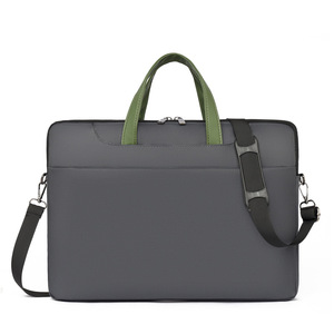 Maletín Ligero Impermeable para Portátil de PU, Maletín de Negocios, Regalo, Portátil, para Trabajo, con Espacio para Bolígrafo, Taza, Botella, Paraguas, Cargador, Maletín Corporativo para Portátil - Product Image 2