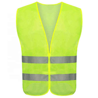Gilet di Sicurezza Riflettente ad Alta Visibilità con Tasche Multiple, Traspirante, EN ISO 20471, Abbigliamento da Lavoro per Cantieri Edili