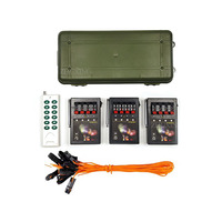 Kit de système de tir de feux d'artifice sans fil Tolon Igniter, 10 pièces, 12 canaux, système de tir de feux d'artifice avec télécommande pour mariage