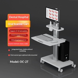 Chariot de numérisation intra-orale en acier LM avec tiroirs et roulettes pour usage dentaire Série OC Freemed Shining 3D - Product Image 3