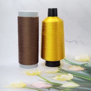 Factory Price <b>100</b>% <b>Nylon</b> or Polyester Colors <b>Yarn</b> <b>Nylon</b> Dope Dyed High Stretch Polyester <b>Yarn</b> for Knitting & Woven Raw Materials - Product Image 1