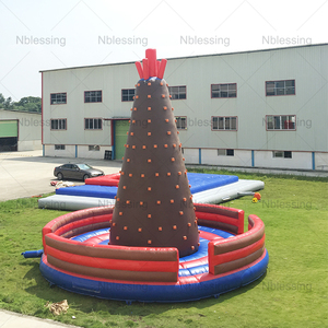 <strong>Inflatable</strong> Rock <strong>Climbing</strong> Wall Tower <strong>Inflatable</strong> <strong>Slide</strong> Trampolines Climber Bouncy Game for Amusement Park Outdoor Playground Party - Product Image 2