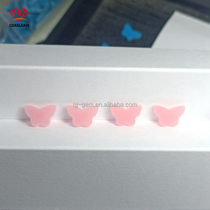 6*6*2 8*8*2 10*10*2 12*12*2mm Qianjian venta al por mayor personalizado ojo mariposa forma ágata piedra trébol <span class=keywords><strong>de</strong></span> cuatro <span class=keywords><strong>hojas</strong></span> para la fabricación <span class=keywords><strong>de</strong></span> joyas - Product Image 3