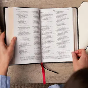 Langlebige PU-Belagerung Heilige Bibel individuelle christliche Bücher Bibeldruckdienst