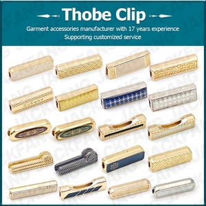 <span class=keywords><strong>4</strong></span> parte camicia da uomo stampa chiusura <span class=keywords><strong>a</strong></span> scatto logo del marchio personalizzato in metallo Design Abaya Snap Thobe bottoni vestiti per abbigliamento - Product Image 6