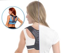 Ceinture de Correction de Posture dorsale taille unique réglable de haute qualité Anti-bossu correcteur de soutien du haut du dos ceinture de soutien d'épaule