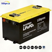 Batterie à décharge profonde robuste 36V 300AH 10KW LiFePO4 de qualité A avec BMS intelligent pour VR, bus CAN, borne M8, plus de 6000 cycles, CE RoHS IP67 OEM ODM