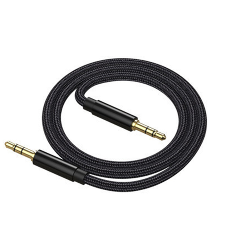 3.5mm Stereo Audio Cable - 6.6ft Gold Plated Aux Cord For Headphones & Car Stereos