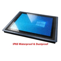 Nuevo Monitor de Pantalla Táctil Capacitiva de 15 Pulgadas 4:3 para Montaje en Panel, Interfaz USB DVI, Resistente al Agua IP65 para Raspberry PI, Android, WinOS