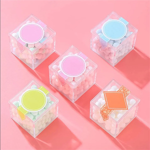 ที่กำหนดเองขนาดเล็กคริสตัลที่ชัดเจนกล่องขนมคริลิคสำหรับงานแต่งงาน - Product Image 5