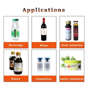 Nước giải khát chai tròn máy dán nhãn nước trái cây mật ong nước bia đồ uống chất tẩy rửa mặc quần áo mứt labeler nhãn Máy bôi - Product Image 2