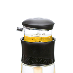 Nhà bếp Báo Chí và đo lường không có vòi nhỏ giọt nấu ăn dầu ô liu và giấm chai Dispenser với đo lường - Product Image 4