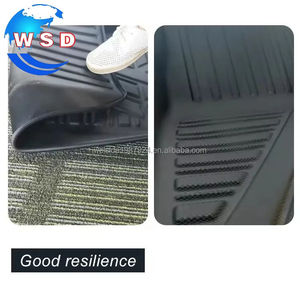 Alfombrillas de Coche 3D de TPE de 3.5mm para Conductor Izquierdo, Alfombrillas para Piso de Coche Compatibles con <span class=keywords><strong>SUZUKI</strong></span> <span class=keywords><strong>Baleno</strong></span> <span class=keywords><strong>2023</strong></span>, Impermeables y Resistentes al Desgaste - Product Image 5