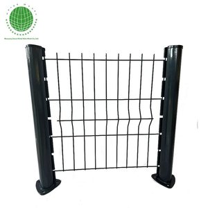 Design moderne, belle porte en <span class=keywords><strong>fer</strong></span> et clôture en treillis <span class=keywords><strong>m</strong></span>étallique soudé, décor de jardin extérieur élégant - Product Image 3