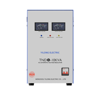 Stabilisateur de tension monophasé 10 kVA SVC AVR TND de type pointeur, personnalisable pour applications résidentielles et commerciales