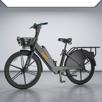Vélo Électrique Partagé Adulte Haute Qualité 350W 26 Pouces Moteur Arrière Intelligent Batterie Électronique Amovible Nouvelle Arrivée Location
