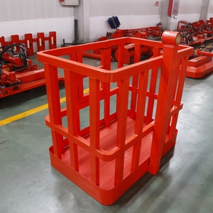 Plataforma de Trabajo Aérea con Cesta Colgante para Excavadora, Precio de Fábrica, Certificación CE, Cesta Hidráulica para Trabajos en Altura - Product Image 3