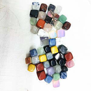 Toptan doğa toplu kristal karışık eskitme taşlar gül kuvars küpleri satılık - Product Image 4